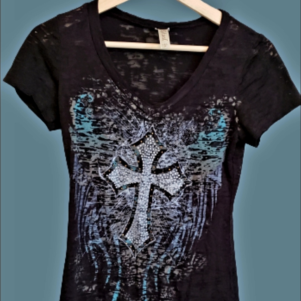 Ritual rhinestone tee